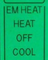 The EM Heat setting on a heat pump’s thermostat stands for emergency heat.