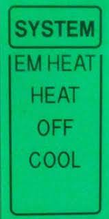 The EM Heat setting on a heat pump’s thermostat stands for emergency heat.
