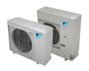 The Daikin Fit heat pump is a single system that replaces separate heating and cooling systems.